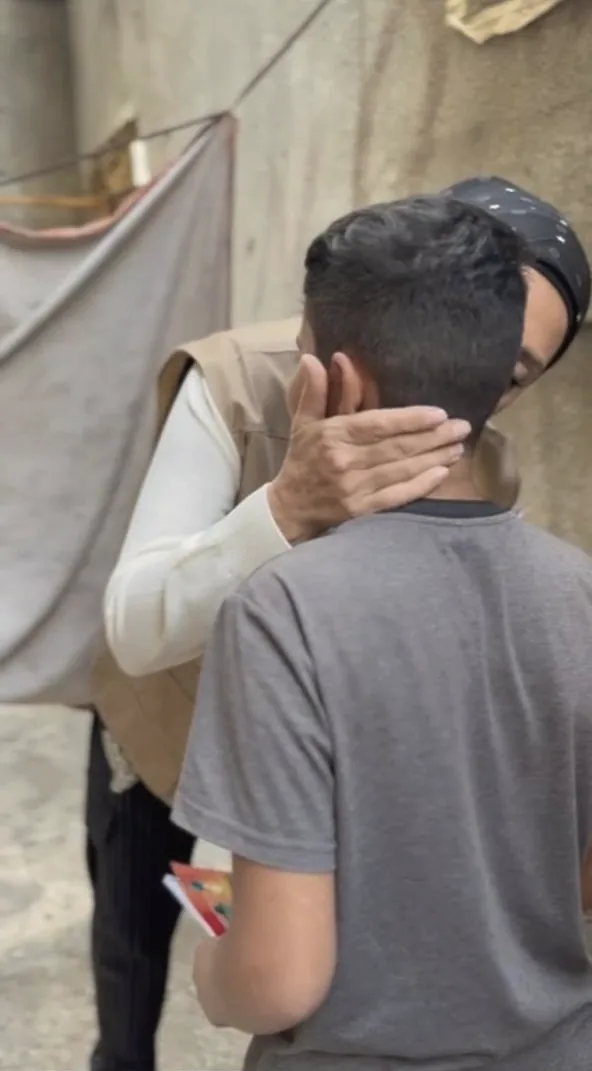 لحظة حنان